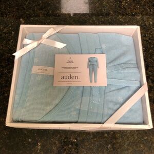 Women’s Blue Thermal Pajama Set